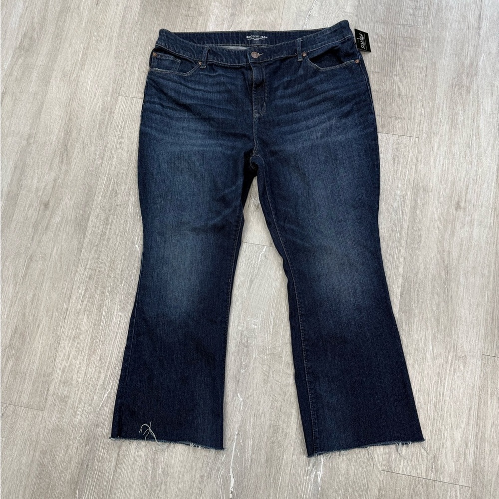 Chico’s Bootcut Dark Wash Jeans - Size 16 Petite